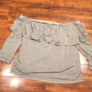 American eagle off shoulder top